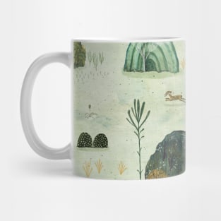 Mossy hills Mug